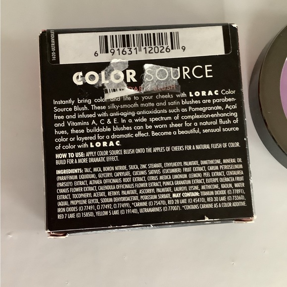 Lorac Color Source Matte Buildable  Ultraviolet Shade Blush - Picture 7 of 12